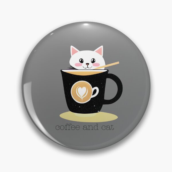 Artikelvorschau, Coffee Cat entworfen und verkauft von GeeklyShirts.