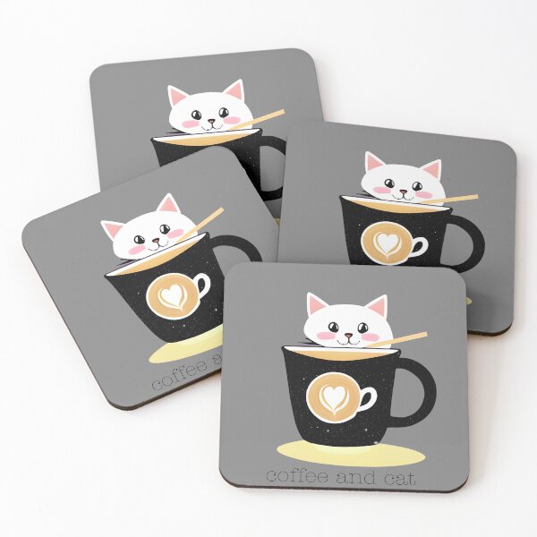 Item preview, Coffee Cat designed and sold by GeeklyShirts.