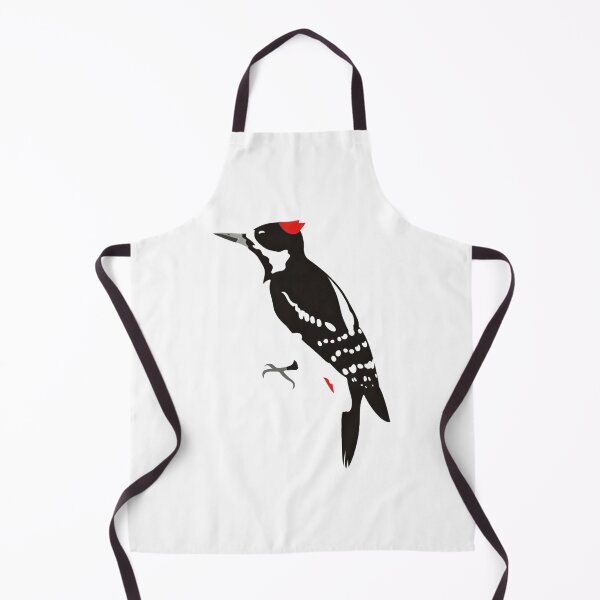 Item preview, Minimalist Woodpecker On Tree Graphic Nature Art Illustration designed and sold by Wildfeatherlab1.