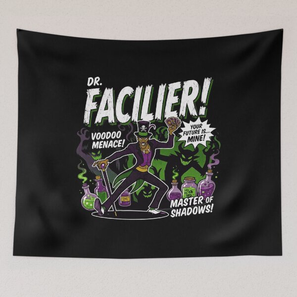 Item preview, Villainous Voodoo Master Retro Graphic  designed and sold by RhondaWal98235.