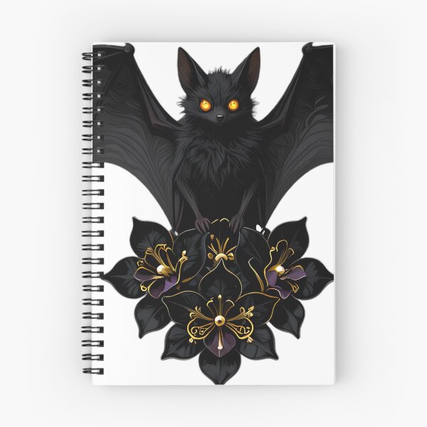 Item preview, Gothic Flying Fox Black Orchid Sanctuary designed and sold by IllumeInk.