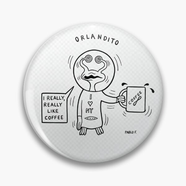 Item preview, Orlandito loves coffee designed and sold by PabloF-Arte.