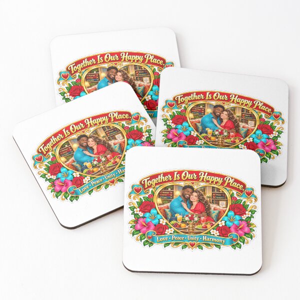 Item preview, Together Is Our Happy Place designed and sold by New Wave Artworks & Odds &Ends.