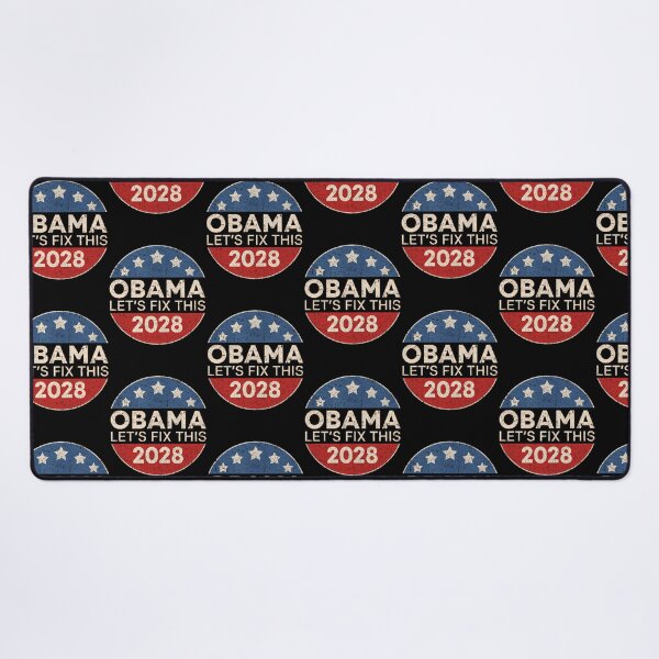 Item preview, Obama 2028 3Rd Term Let'S Fix This Retro Button Obama 2028 designed and sold by PillowCatStudio.