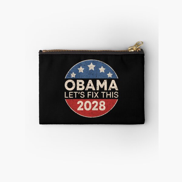 Item preview, Obama 2028 3Rd Term Let'S Fix This Retro Button Obama 2028 designed and sold by PillowCatStudio.