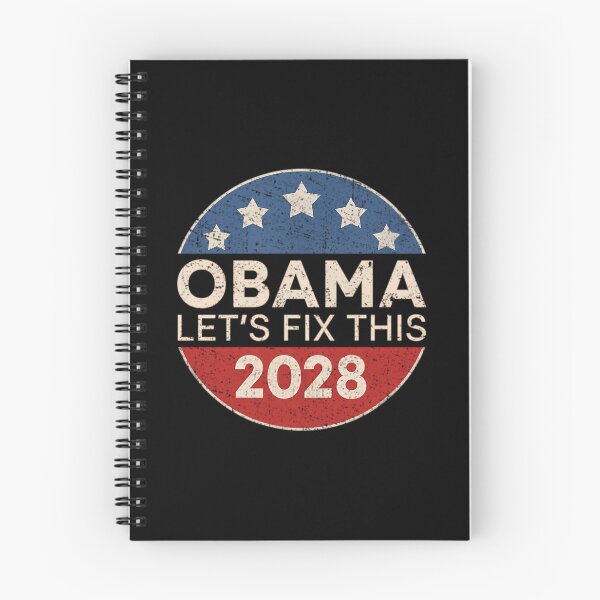 Item preview, Obama 2028 3Rd Term Let'S Fix This Retro Button Obama 2028 designed and sold by PillowCatStudio.