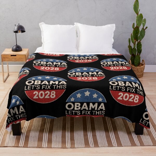 Item preview, Obama 2028 3Rd Term Let'S Fix This Retro Button Obama 2028 designed and sold by PillowCatStudio.