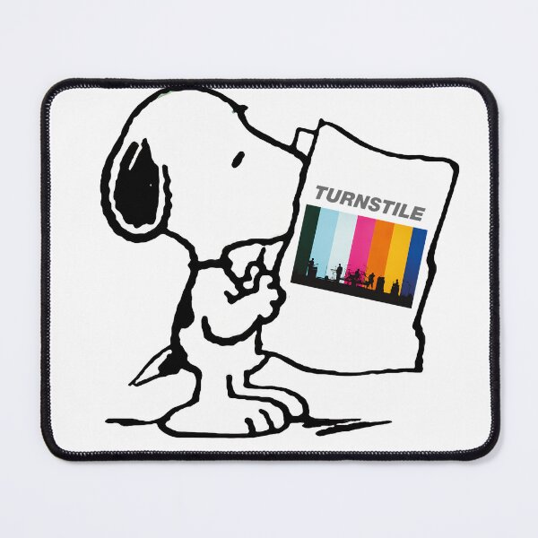 Item preview, Snoopy Reading Newspaper Turnstile designed and sold by SkySnugs.