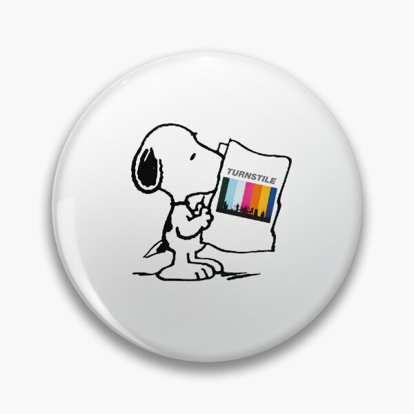 Item preview, Snoopy Reading Newspaper Turnstile  designed and sold by SkySnugs.