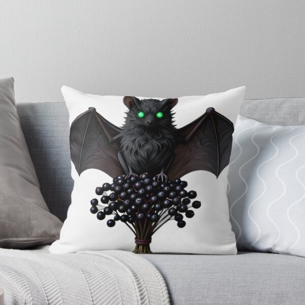 Item preview, Gothic Horseshoe Bat Poison Hemlock designed and sold by IllumeInk.