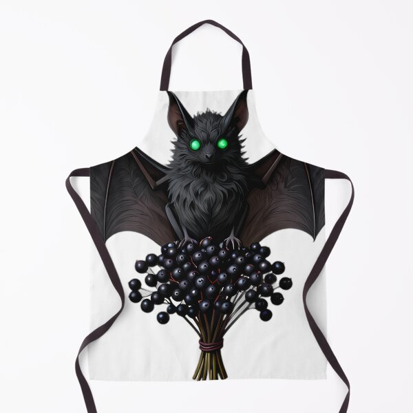 Item preview, Gothic Horseshoe Bat Poison Hemlock designed and sold by IllumeInk.