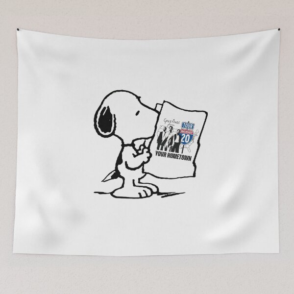 Item preview, Snoopy Reading Newspaper jonas brothers tour 2026 designed and sold by SkySnugs.
