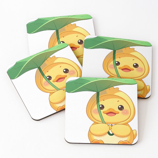 Item preview, Cute Baby Duckling in Yellow Slicker and Orange Boots designed and sold by pumsquare.