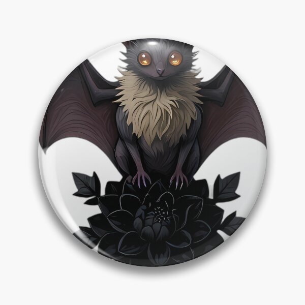 Item preview, Gothic Pallid Bat Black Dahlia Sanctuary designed and sold by IllumeInk.