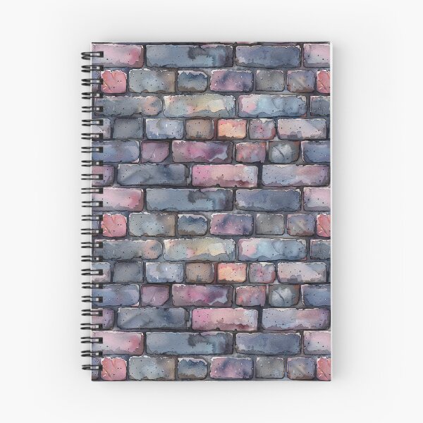 Item preview, Pastel Watercolor Brick Wall Seamless Pattern designed and sold by NTGUILTY.