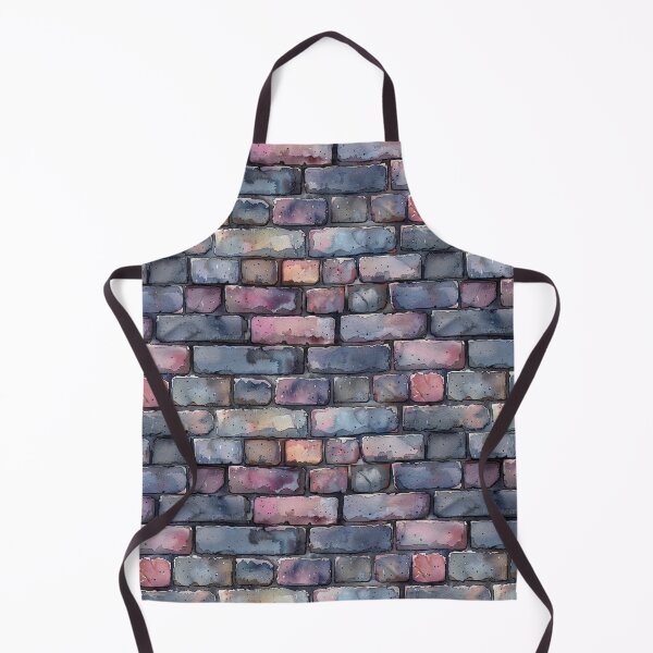 Item preview, Pastel Watercolor Brick Wall Seamless Pattern designed and sold by NTGUILTY.