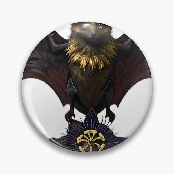 Item preview, Gothic Flying Fox Passionflower Sanctuary designed and sold by IllumeInk.