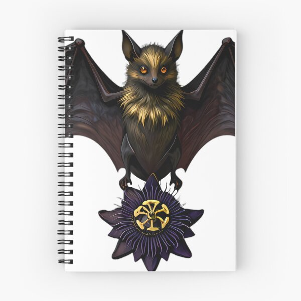 Item preview, Gothic Flying Fox Passionflower Sanctuary designed and sold by IllumeInk.