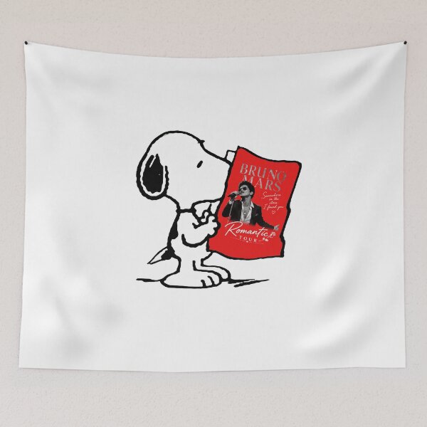 Item preview, Snoopy Reading Newspaper bruno mas designed and sold by SkySnugs.
