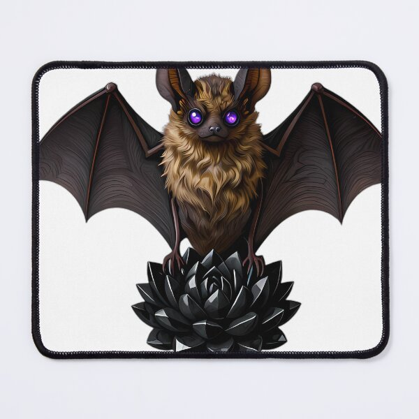 Item preview, Gothic Townsends Bat Obsidian Succulent designed and sold by IllumeInk.