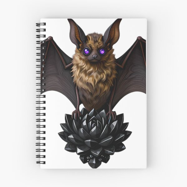 Item preview, Gothic Townsends Bat Obsidian Succulent designed and sold by IllumeInk.