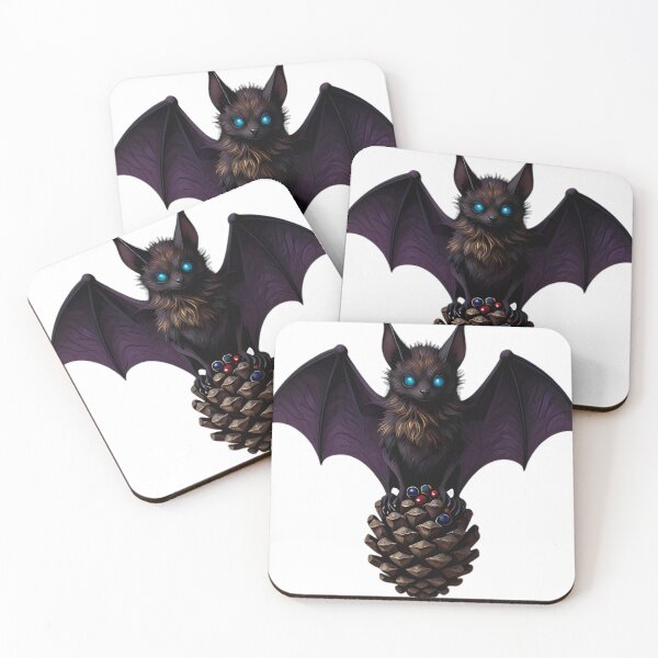 Item preview, Gothic Northern Bat Frosted Pine designed and sold by IllumeInk.