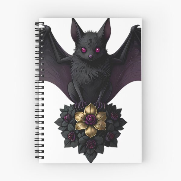 Item preview, Gothic False Vampire Bat Night Jasmine designed and sold by IllumeInk.
