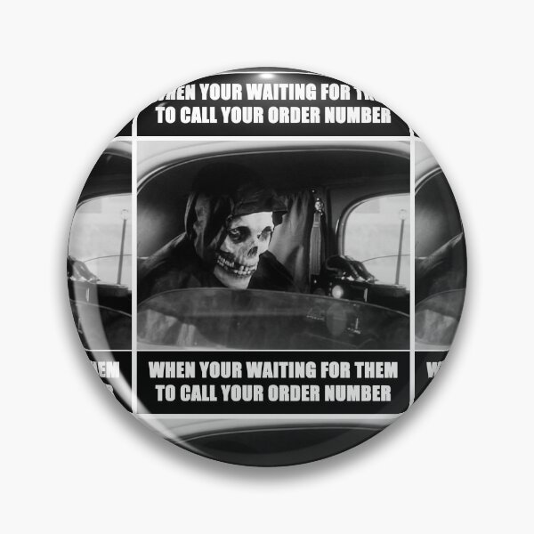Item preview, When your waiting for them to call your order number, The Crimson Ghost designed and sold by 4gottenlore.