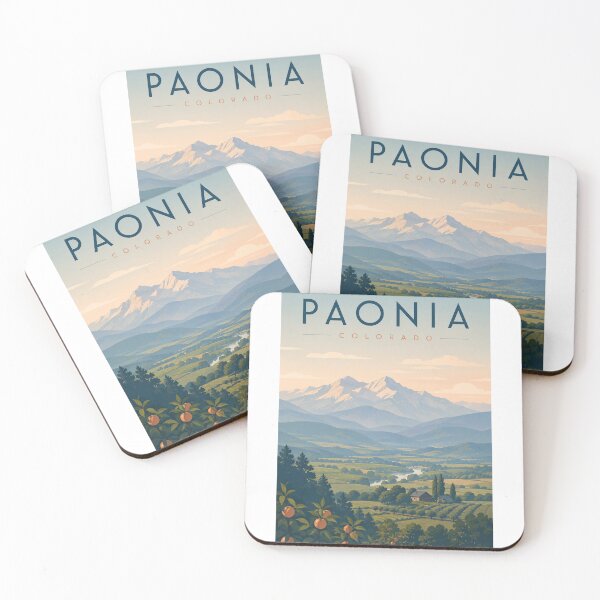Item preview, Paonia Colorado North Fork Valley Fruit Orchards and West Elk Mountains designed and sold by Aryabek.