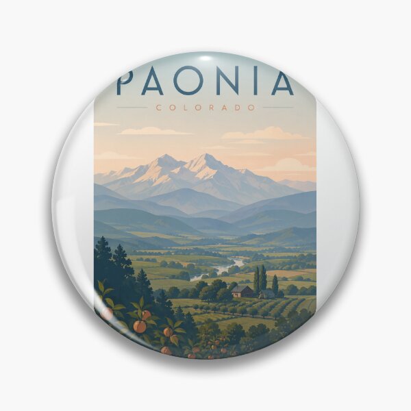 Item preview, Paonia Colorado North Fork Valley Fruit Orchards and West Elk Mountains designed and sold by Aryabek.