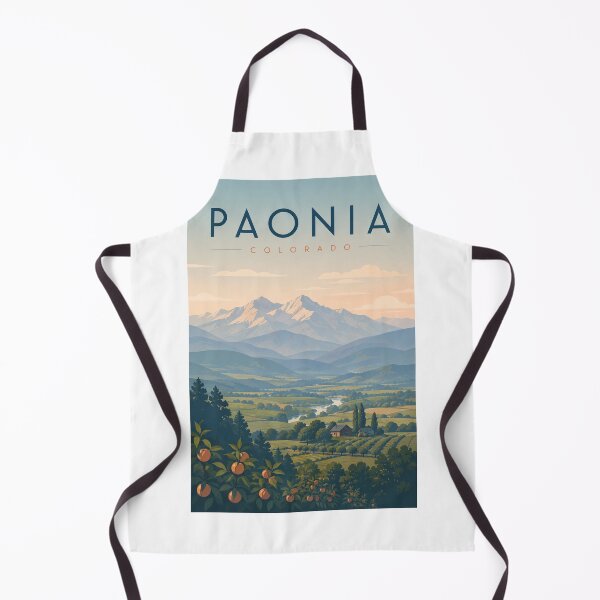 Item preview, Paonia Colorado North Fork Valley Fruit Orchards and West Elk Mountains designed and sold by Aryabek.