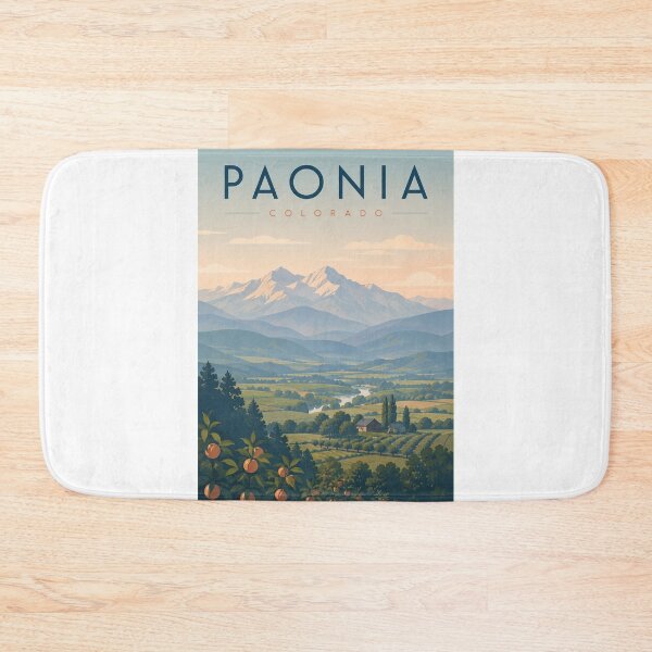 Item preview, Paonia Colorado North Fork Valley Fruit Orchards and West Elk Mountains designed and sold by Aryabek.