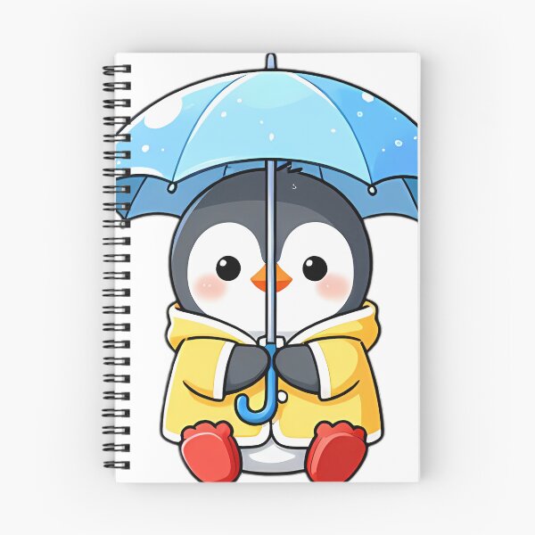 Item preview, Cute Penguin Chick in Yellow Slicker and Red Boots designed and sold by pumsquare.
