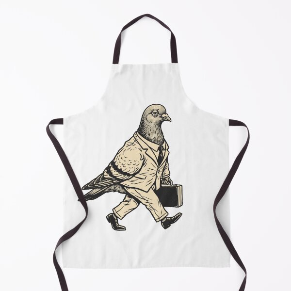 Item preview, Pigeon In A Suit Retro Print designed and sold by The Mellonaire.