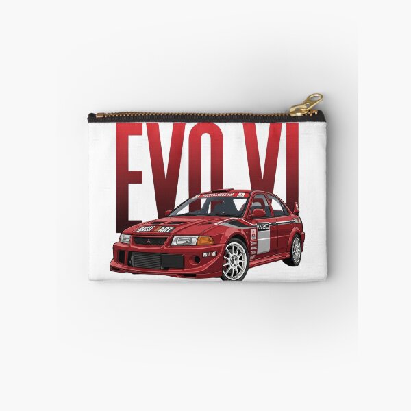 Item preview, Red Mitsubishi Lancer Evolution VI Tommi Makinen WRC Rally Vector Art designed and sold by Motorline44.