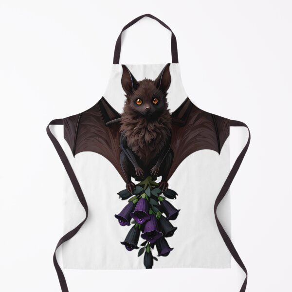 Item preview, Gothic Big Brown Bat Foxglove designed and sold by IllumeInk.