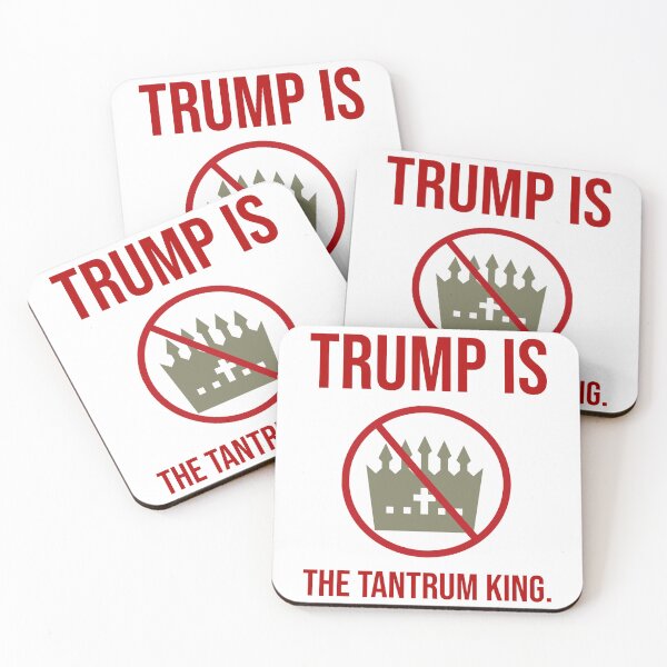 Item preview, Trump is the tantrum king. designed and sold by Rachel the Artist .