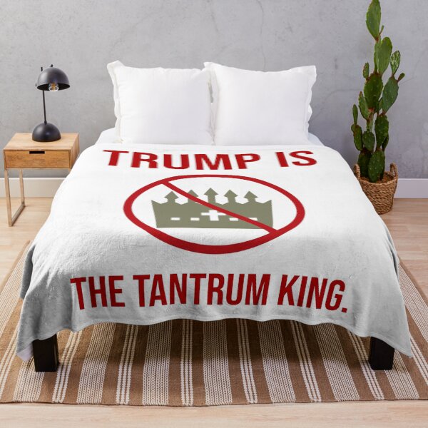 Item preview, Trump is the tantrum king. designed and sold by Rachel the Artist .