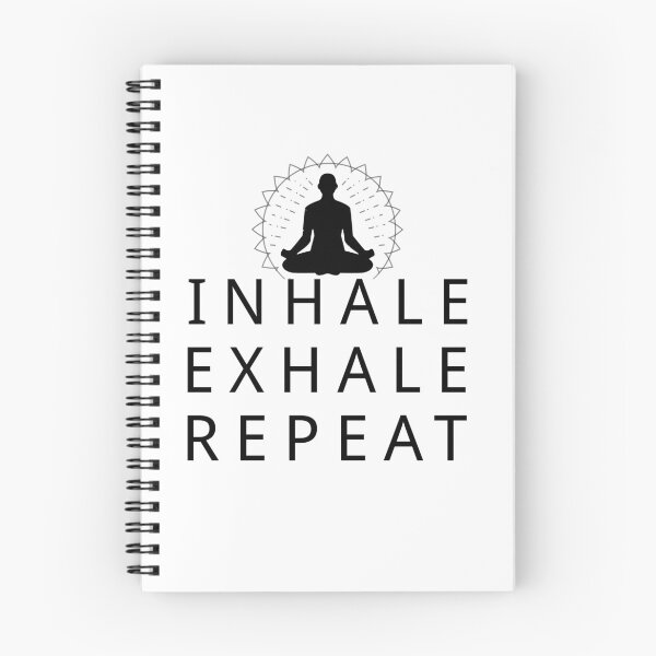 Item preview, Inhale Exhale Repeat Meditation designed and sold by teeperfect.