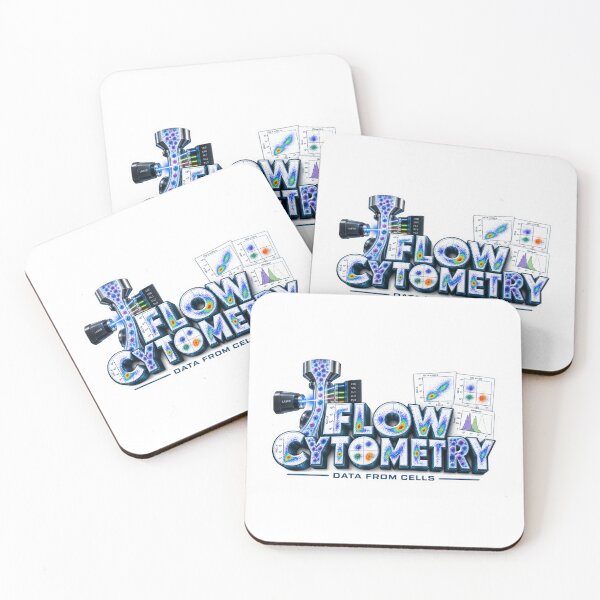 Item preview, Flow Cytometry Data From Cells designed and sold by pradeepvisuals.