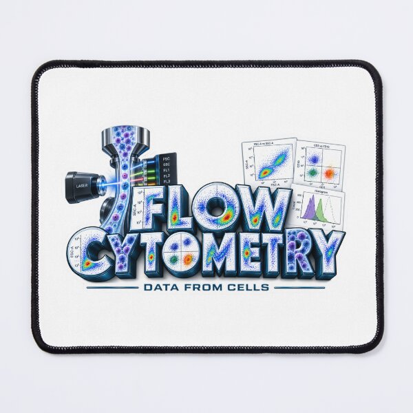 Item preview, Flow Cytometry Data From Cells designed and sold by pradeepvisuals.
