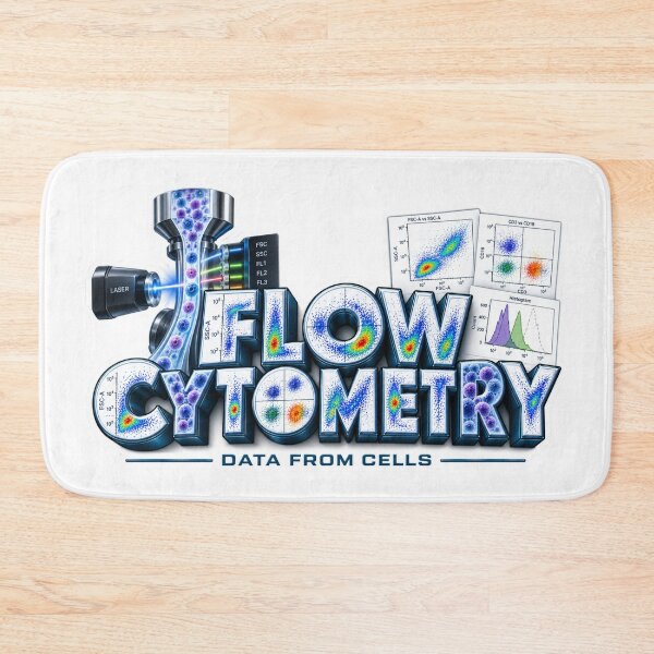 Item preview, Flow Cytometry Data From Cells designed and sold by pradeepvisuals.