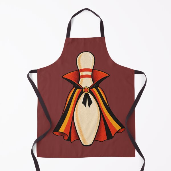 Item preview, Retro 1970s Vampire Bowling Pin Art – Groovy Vintage Halloween Print designed and sold by MagicMakerPh.