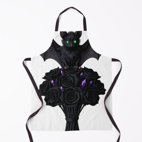 Item preview, Gothic Bat Crescent Botanical Sanctuary designed and sold by IllumeInk.