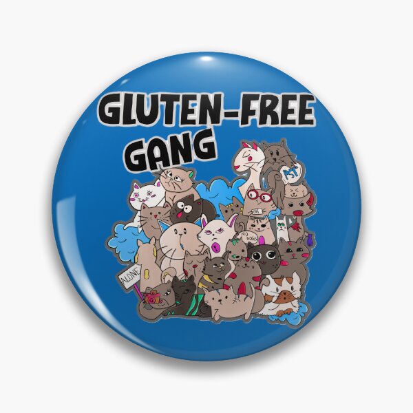 Item preview, Cute Gluten-free gang kitties designed and sold by Lovemountain.