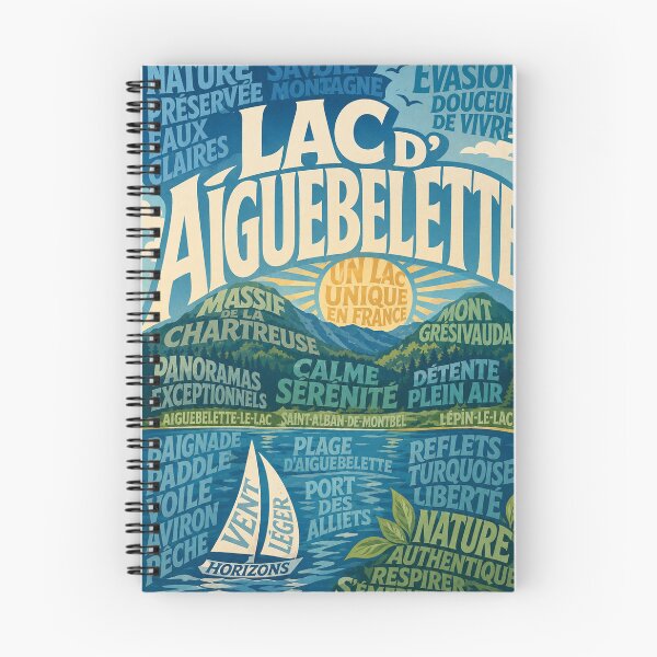 Item preview, Lac d’Aiguebelette Savoie French Alps and Chartreuse Mountains designed and sold by Aryabek.