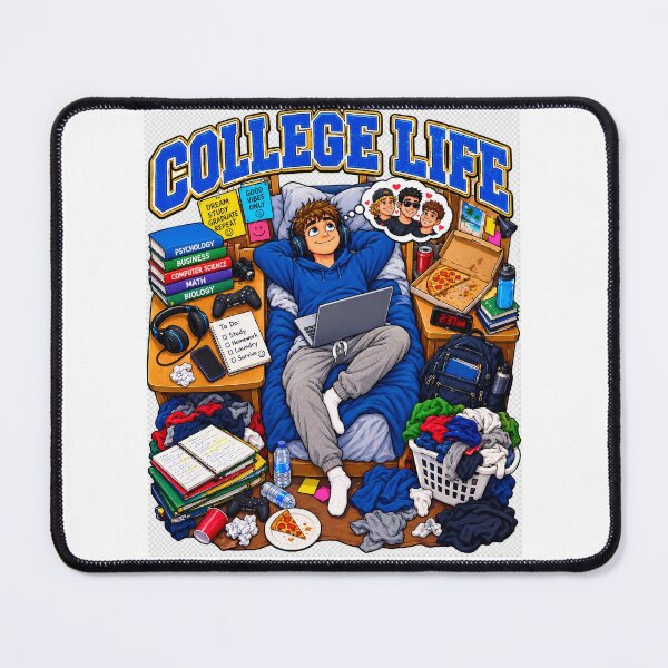 Item preview, University Life Vintage College Shirt Retro Campus Student Tee designed and sold by FunMugsAndMore .