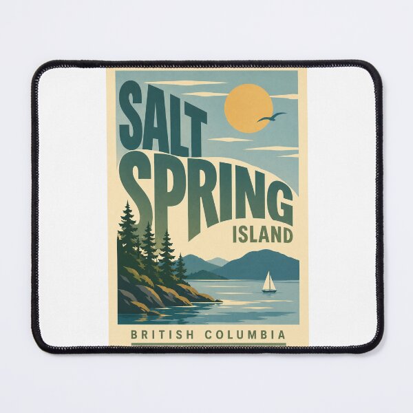 Item preview, Salt Spring Island British Columbia Gulf Islands Coast designed and sold by Aryabek.