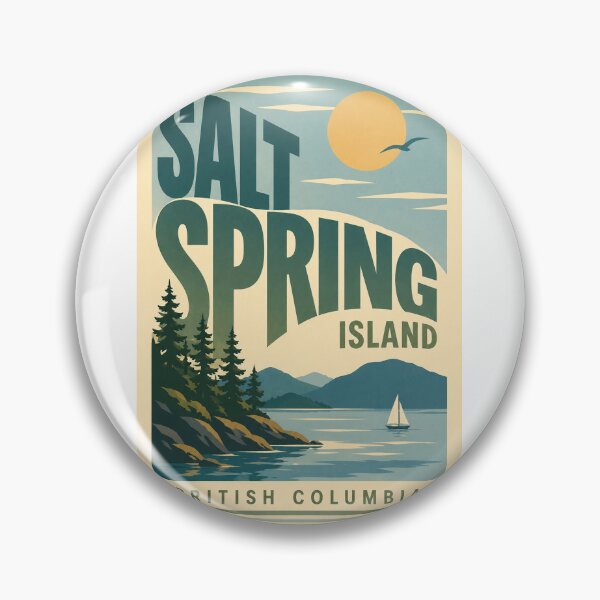 Item preview, Salt Spring Island British Columbia Gulf Islands Coast designed and sold by Aryabek.