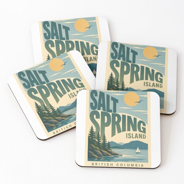 Item preview, Salt Spring Island British Columbia Gulf Islands Coast designed and sold by Aryabek.